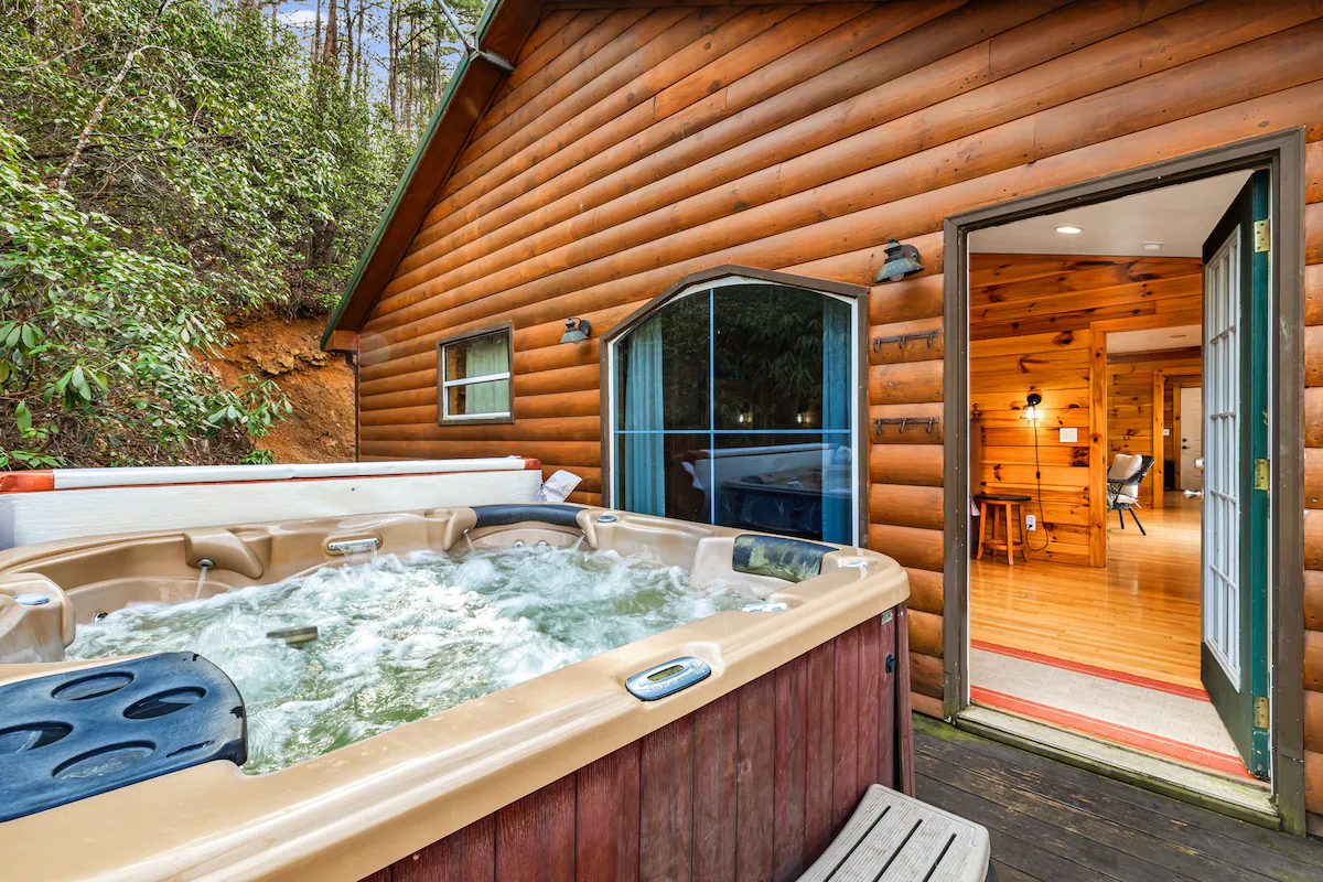 Tucked Into the Woods Cabin